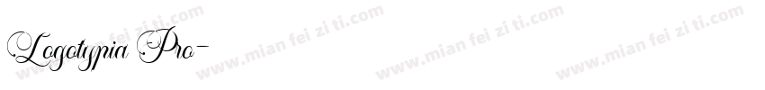 Logotypia Pro字体转换